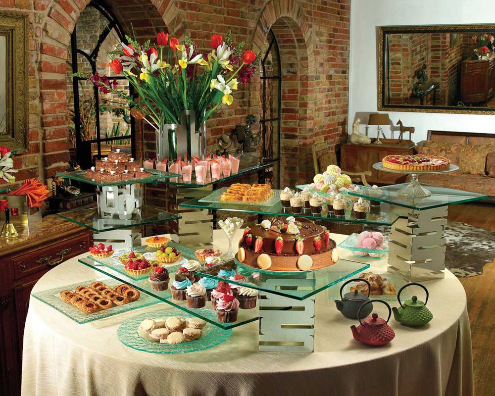 Buffet Table Displays