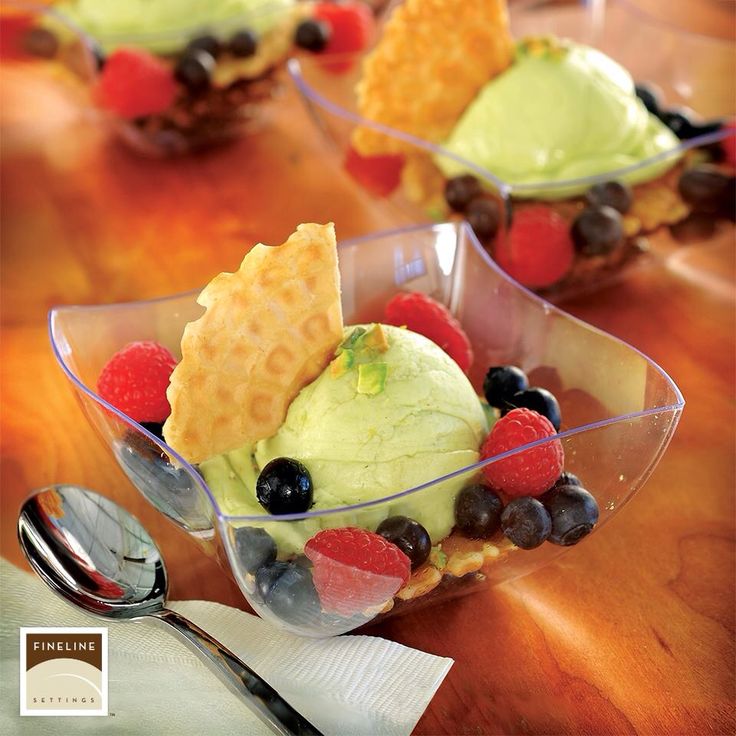 Ice Cream Bowls & Boats
