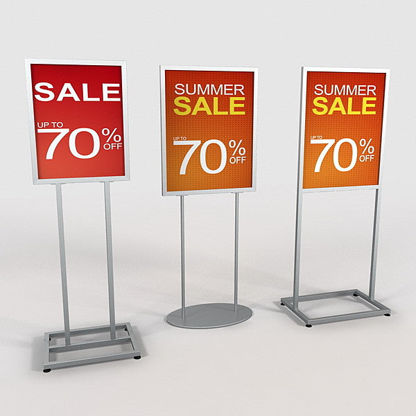 Floor Standing Sign Holders