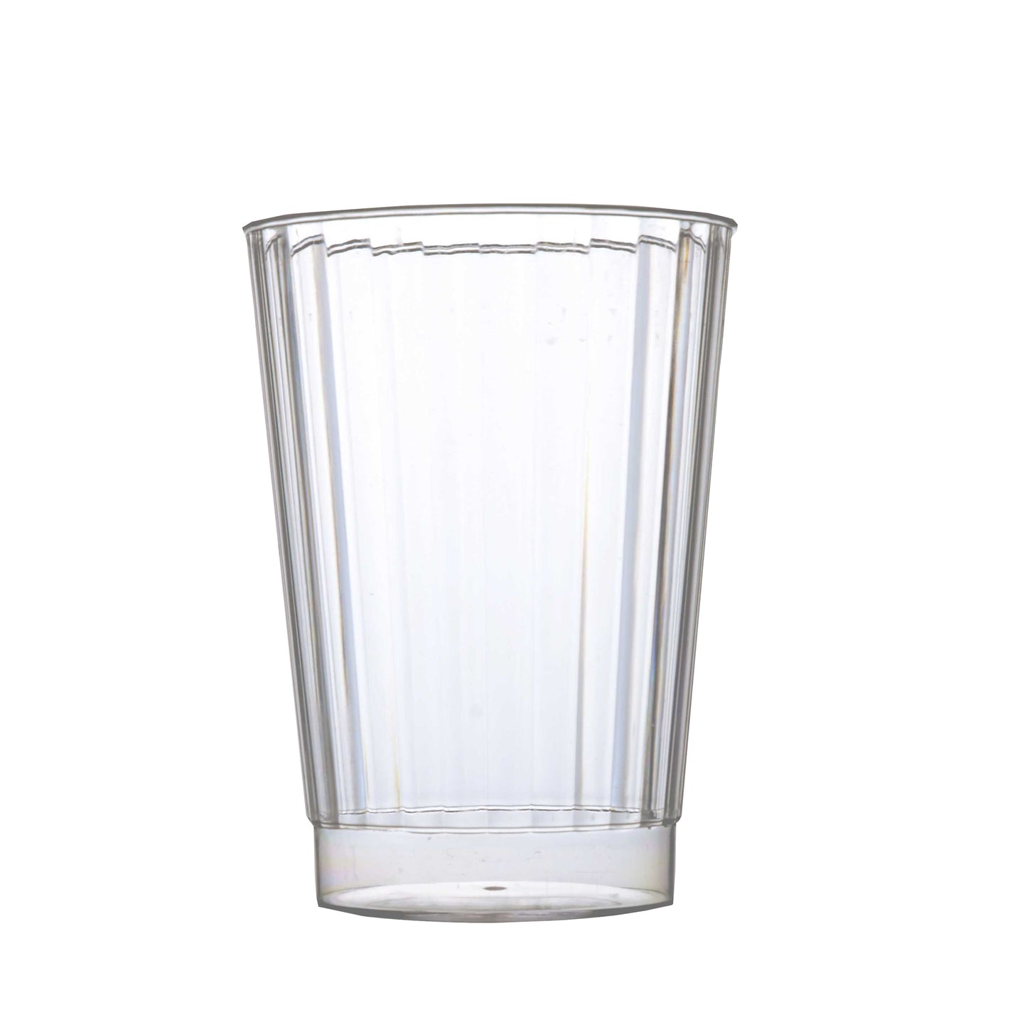 Fineline Clear Hard Plastic Crystal Tumbler 10 oz. - 240/Case