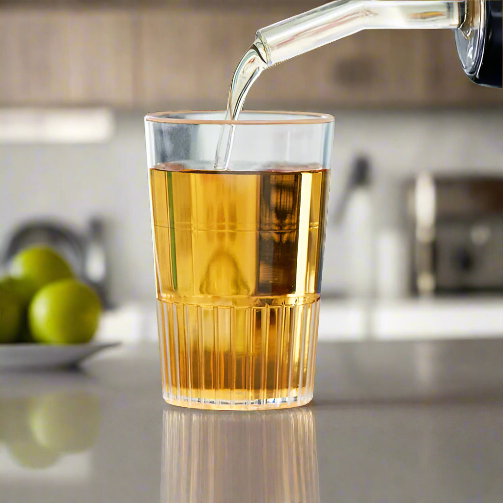 Fineline Quenchers Clear Hard Plastic Shooter Glass 1 oz. 4110-CL - 10/Pack