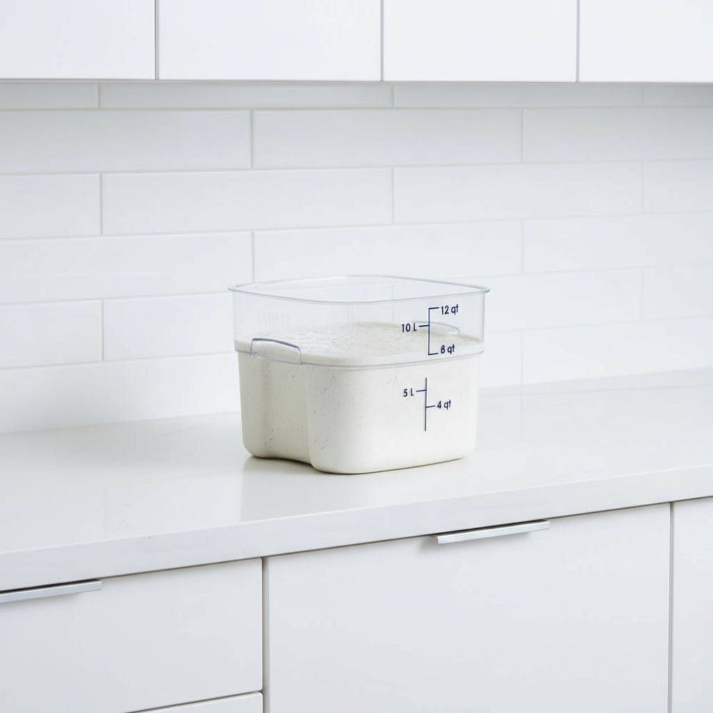 Cambro Clear Square Fresh Pro Food Storage Container 12 Qt. 12SFSPROCW135