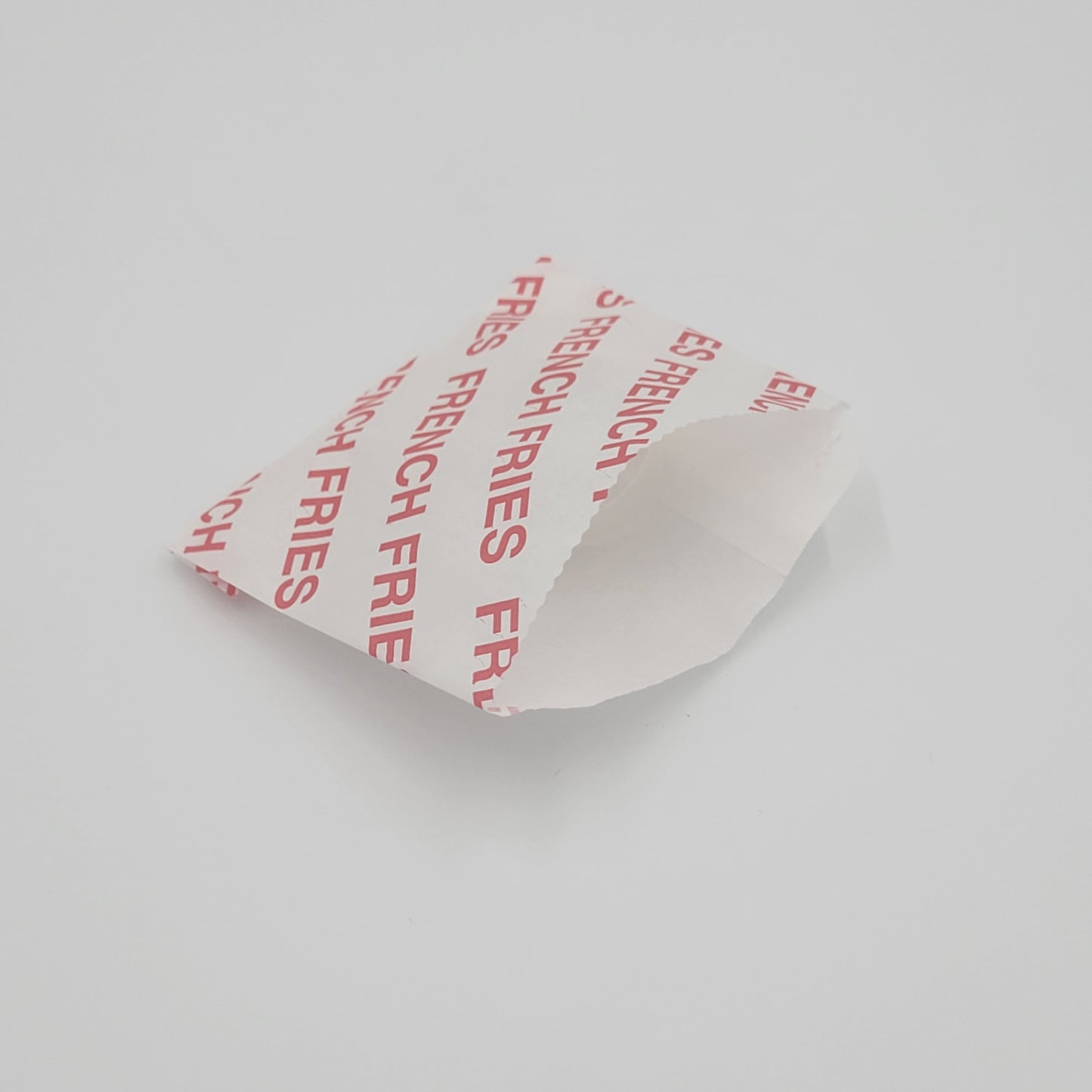 French Fry Bag Small Printed 3-1/2" x 4-1/2" - 2000/Case
