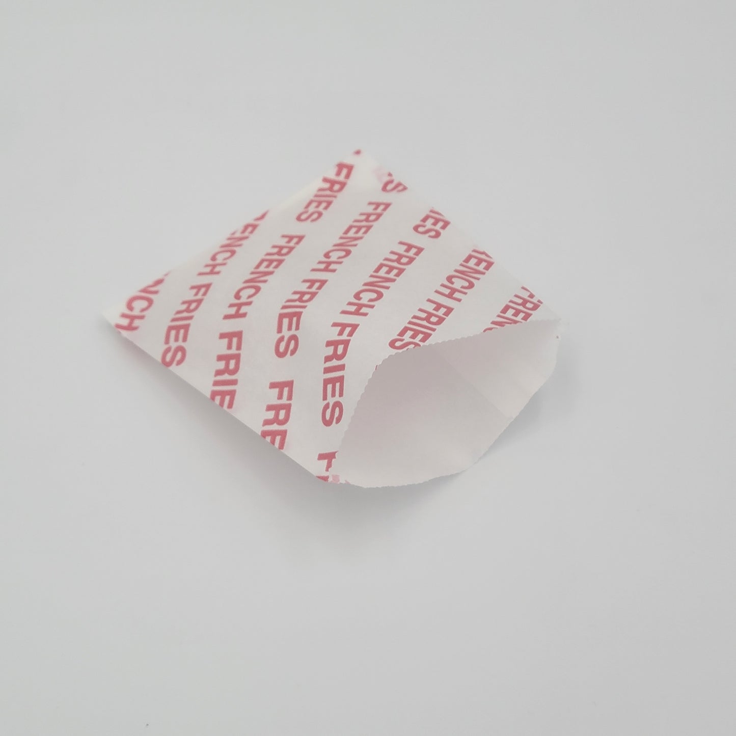 French Fry Bag Large Printed 5-1/2" x 4-1/2" - 2000/Case