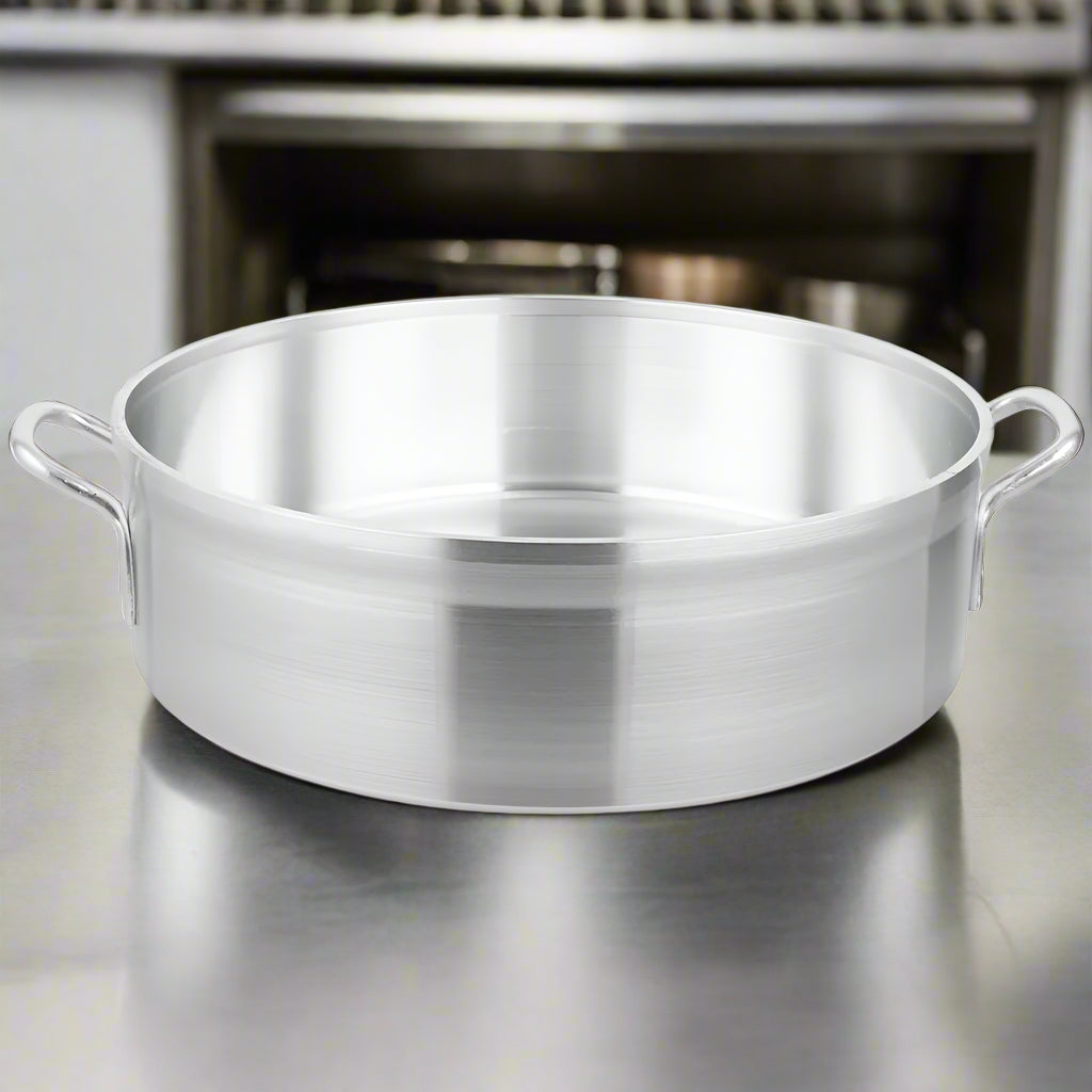 Vollrath Aluminum Natural Finish Brazier 24 Qt. 68224