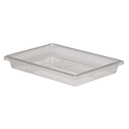 Cambro Camwear Food Storage Box Clear 18" x 26" x 3" 18263CW135