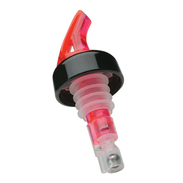 Prec Pour Liqour Pour Red w/ Collar 1 oz. 100 WR C - 12/Pack