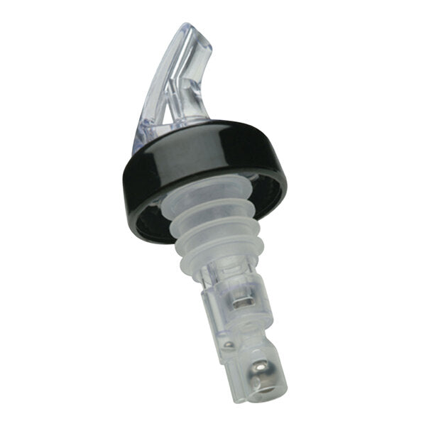 Precision Pours Crystal Clear Measured Liquor Pourer 1.25 oz. w/ Collar 114 CL C - 12/Pack
