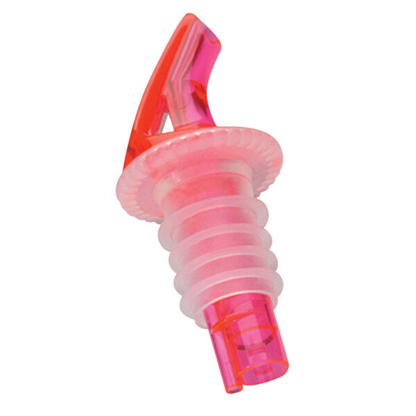 Precision Pours, Inc. Pour Free Flow Liquor Pourer Watermelon Red 999 WR - 12/Pack