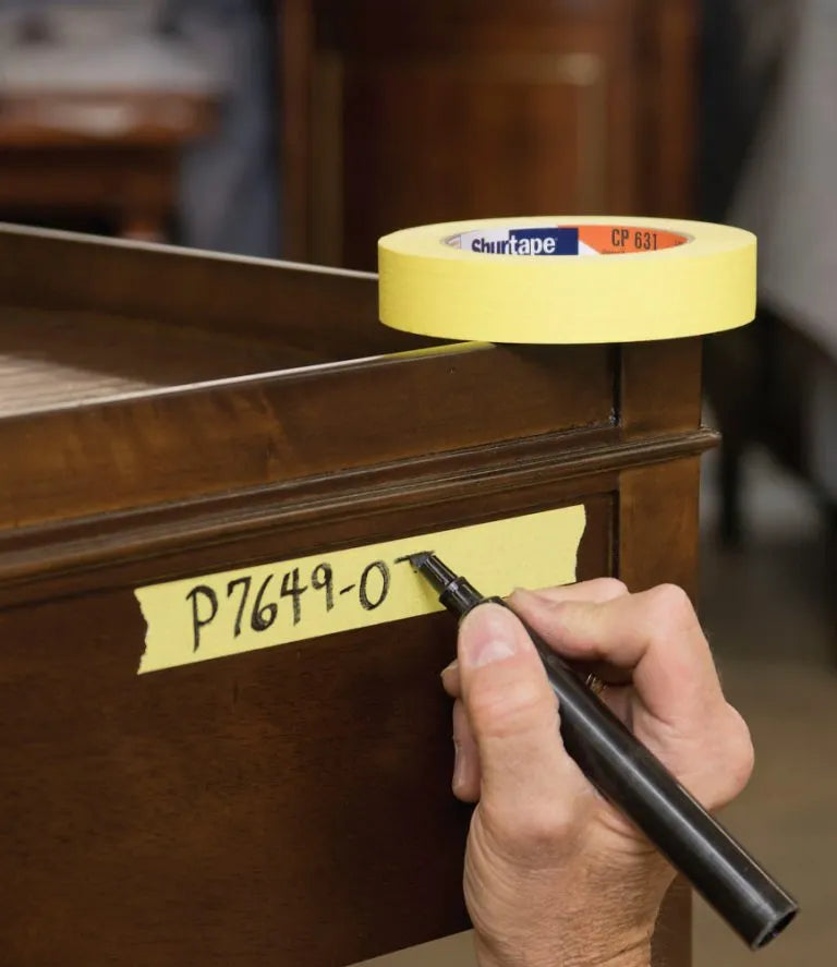 Shurtape General Purpose Masking Tape Roll 0.75" x 60 Yards - 12/Pack