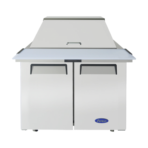 Atosa Stainless Steel Two-Section Mega Top Sandwich Prep Table 36"W