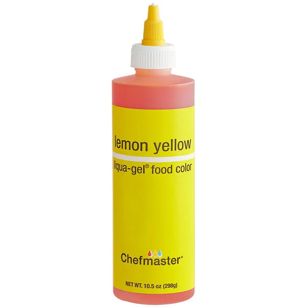 Liqua-Gel Food Coloring Lemon Yellow 10.5 oz.
