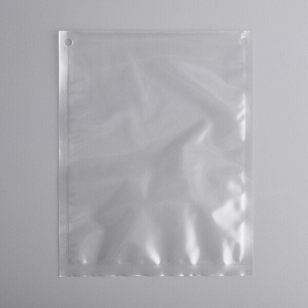 Vacuum Seal Bag 8" x 10" Zipper with Hanger Hole - 1000/Case