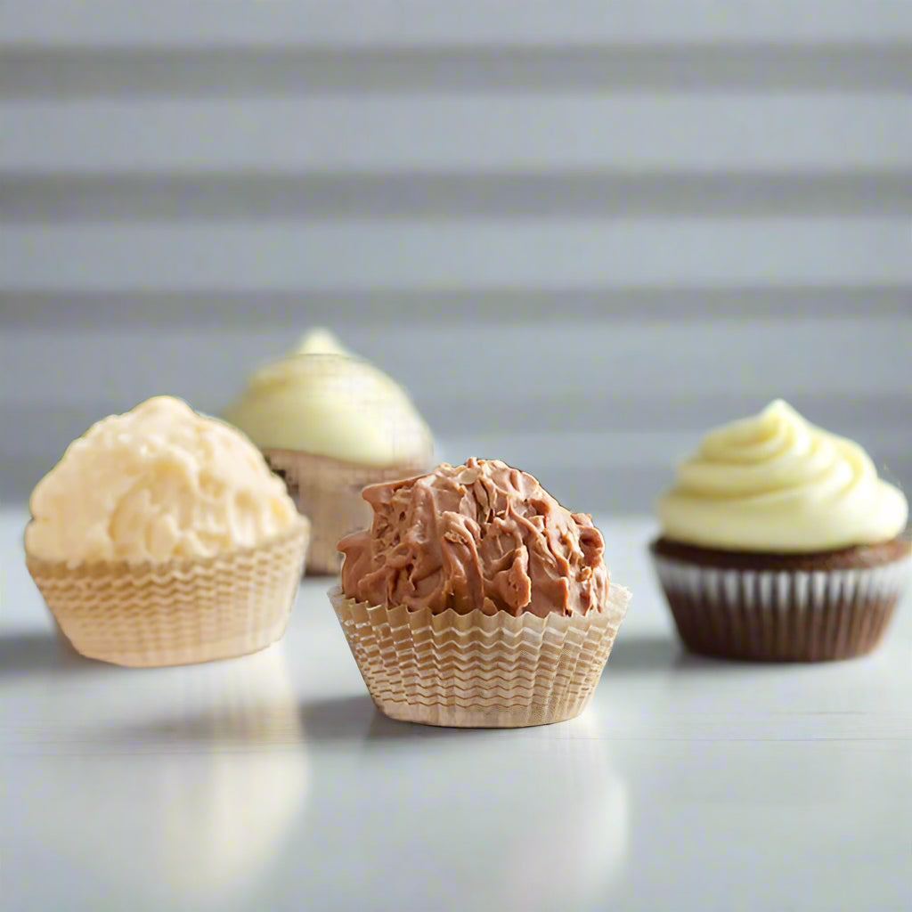 Ateco Gold Stripe Baking Cups 1"x3/4" 6409