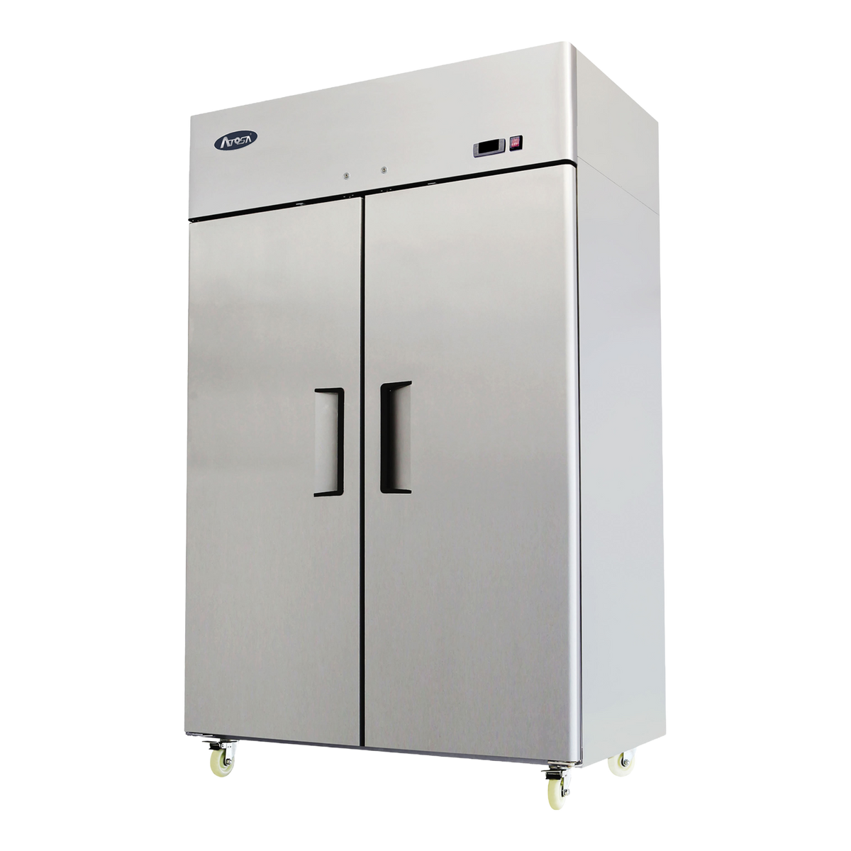Atosa Two-Section Top Mount Reach In Refrigerator 52"W