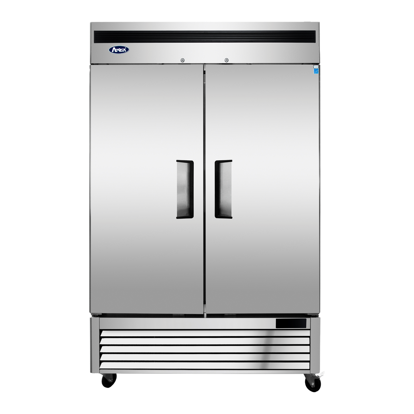 Atosa Two-Section Bottom Mount Reach In Refrigerator 54"W