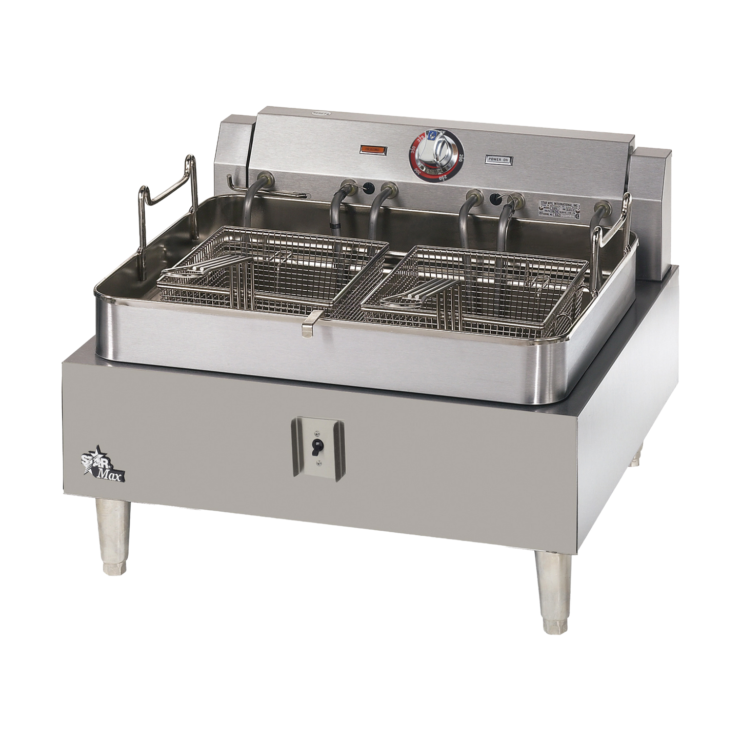 Star Stainless Steel Countertop Electric Fryer 30 lb. Capacity