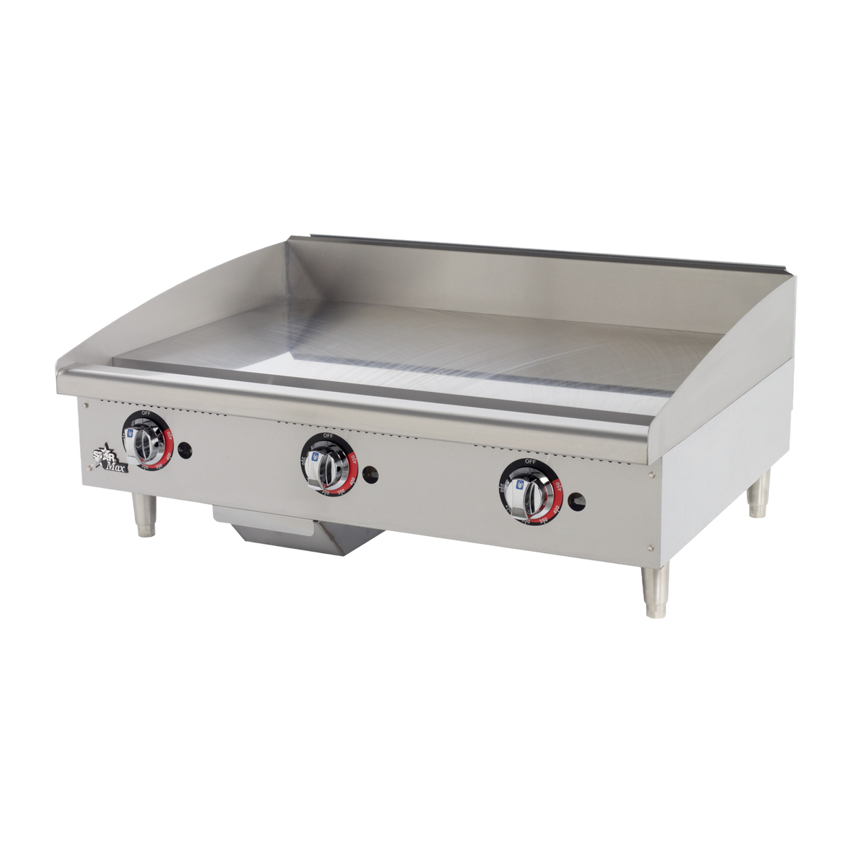 Star Stainless Steel Countertop Griddle Natural Gas Heavy Duty 36"W