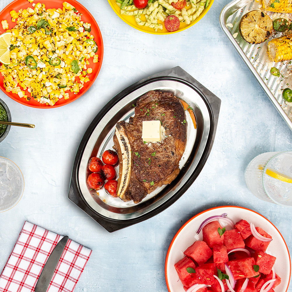 Nordic Ware 2-Piece Set Sizzling Server 36522