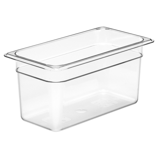Cambro Camwear Polycarbonate Food Pan 1/3 Size 6" D 36CW135