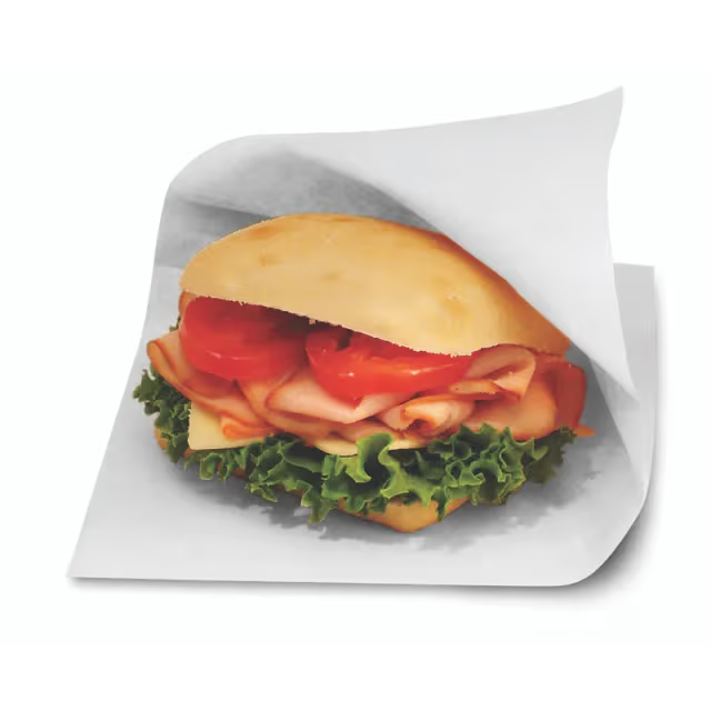 Double Open Sandwich Bag White 7" x 6.5" 707A - 1000/Case