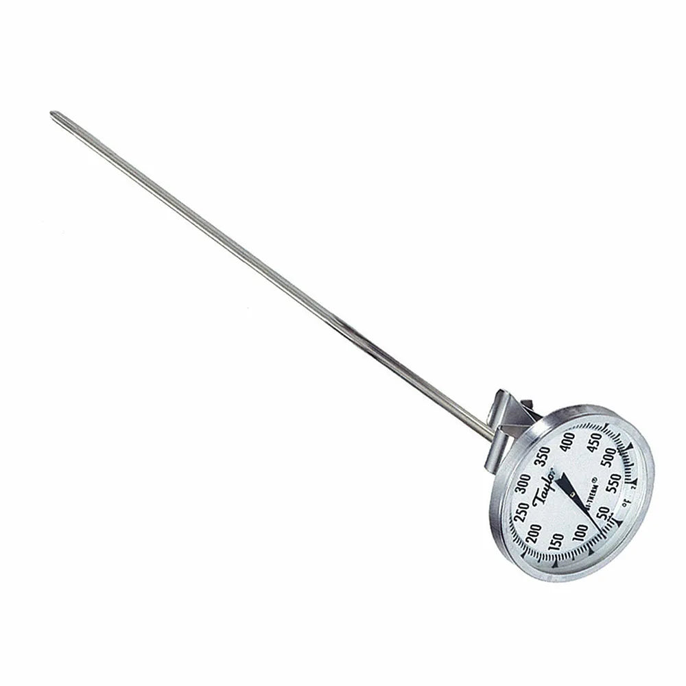 Taylor Candy/Deep Fry Thermometer w/ 8" Probe 50° to 550°F Range 6084J8
