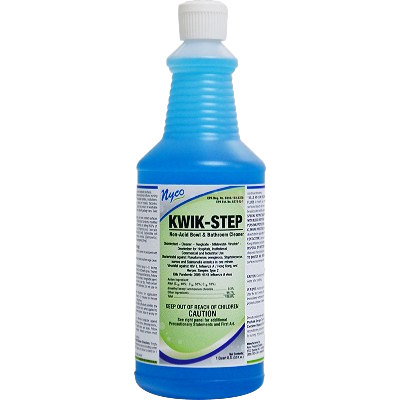 Nyco Products Kwik Step Non-Acid Bowl & Bathroom Cleaner - 12/Case