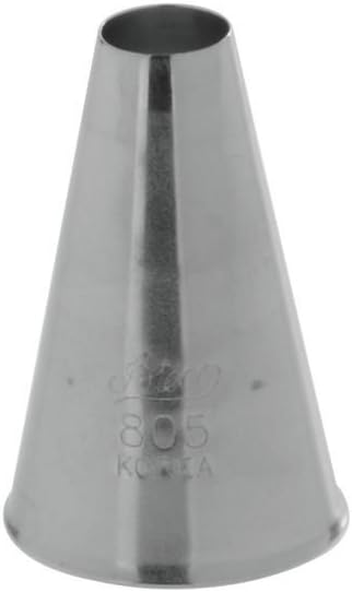 Ateco Stainless Steel Piping Tip Plain #805