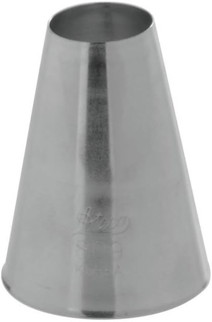 Ateco Stainless Steel Piping Tip Plain #809
