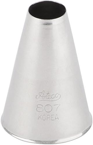 Ateco Stainless Steel Piping Tip Plain #807