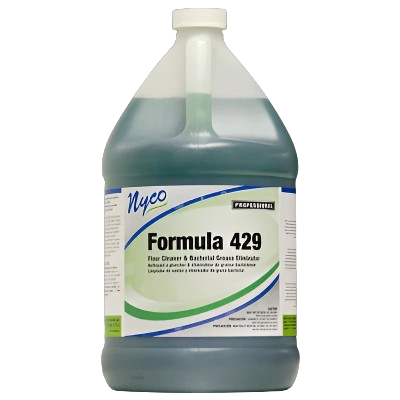 Nyco Products Formula 429 Floor Cleaner & Bacterial Grease Eliminator - 4/Case