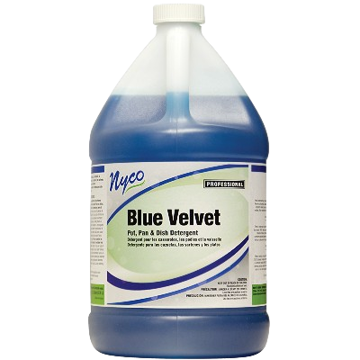 Nyco Products Blue Velvet Pot, Pan & Dish Detergent NL316-G4 - 4/Case