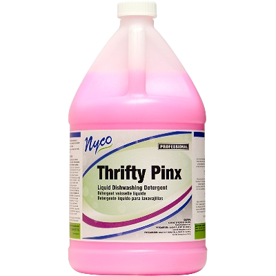 Nyco Products Thrifty Pinx Liquid Dishwashing Detergent - 4/Case