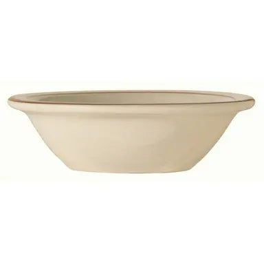 Yanco Brown Speckled Round Narrow Rim Stoneware Fruit Dish 4 oz. BR-11- 36/Case