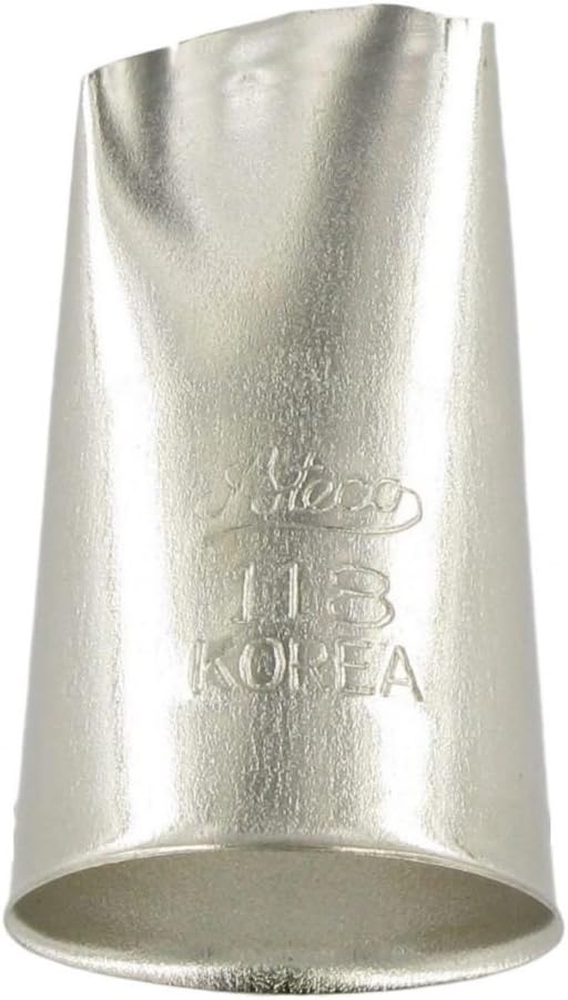 Ateco Stainless Steel Piping Tip Rose #118