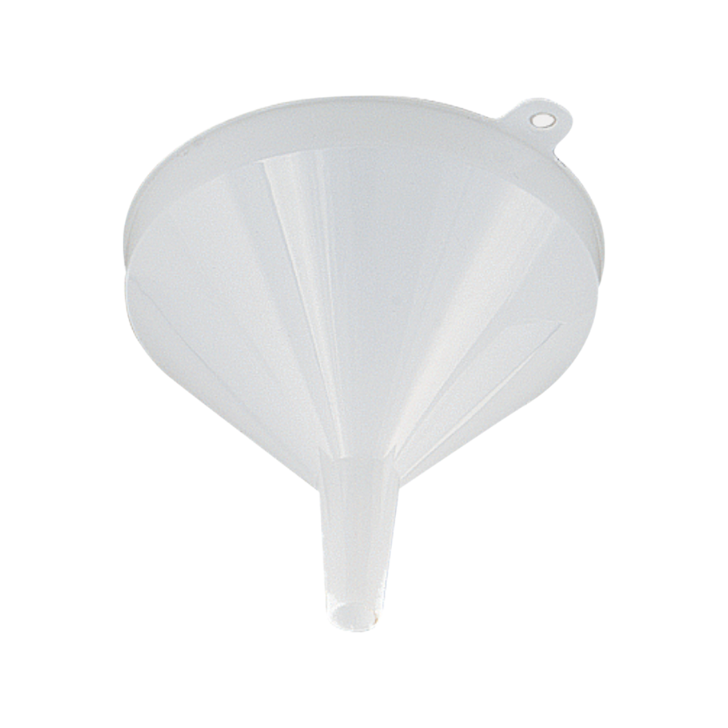 Browne 370 One-Piece Polyethylene Funnel 6" Dia., 32 oz.