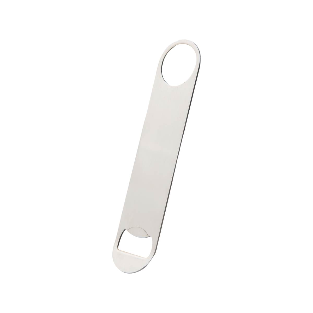 Browne 574074 Stainless Steel Flat Bottle Opener, 7"