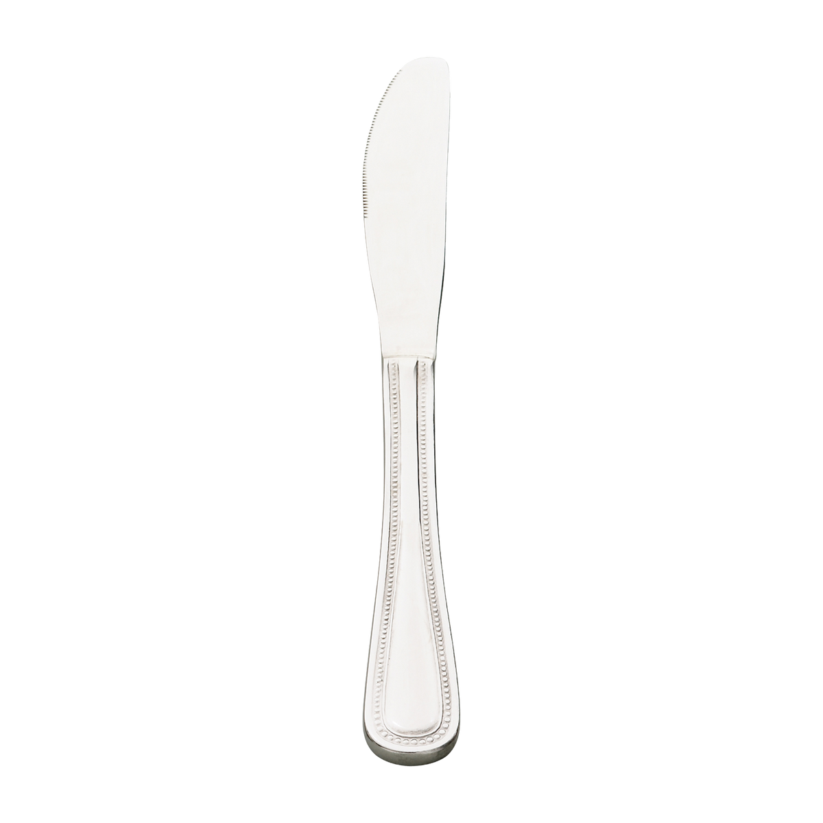 Browne 502911S Contour Stainless Steel Serrated Dinner Knife, 8.9" (12-Pack)