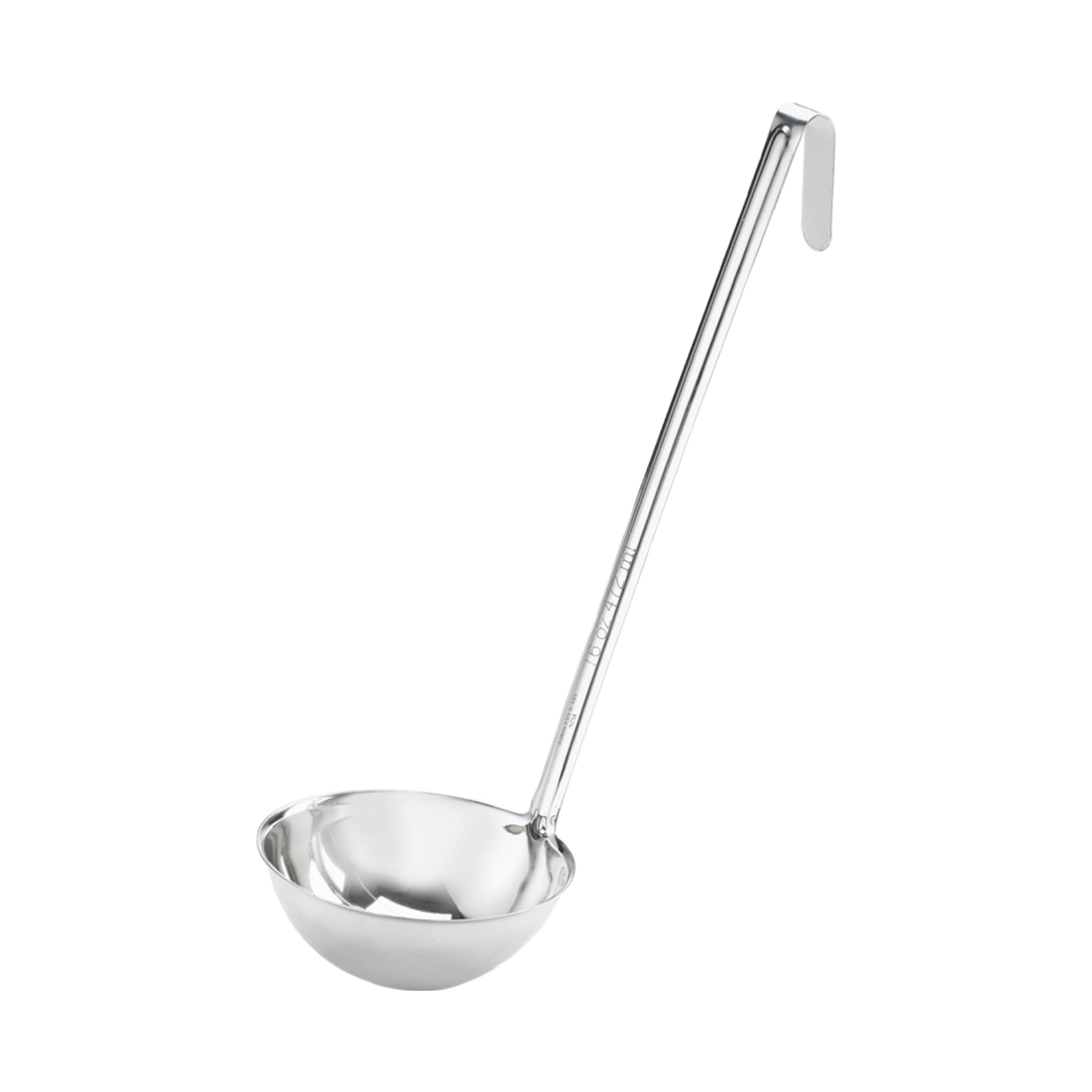 Browne 574705 Stainless Steel Hooked Handle Ladle 12"L, 5 oz