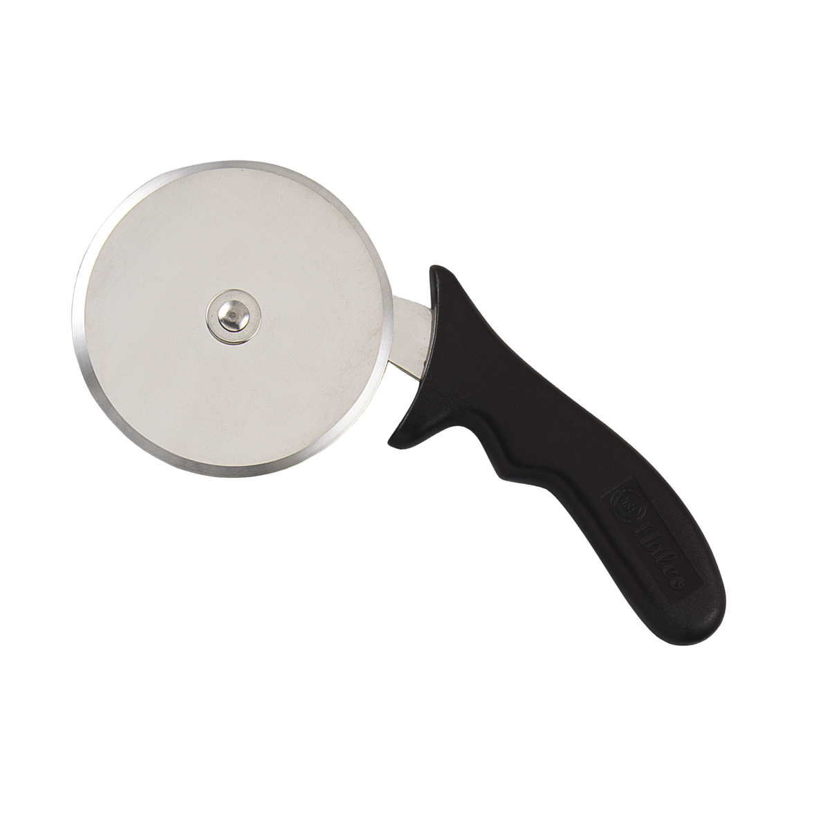 Browne 5744262 Stainless Steel Pizza Cutter with Plastic Handle, 4"