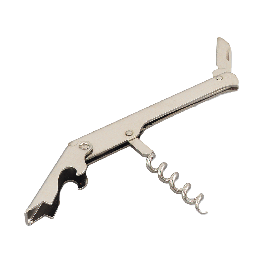 Browne 1147K Nickel-Plated Waiter's Corkscrew, 4.5"