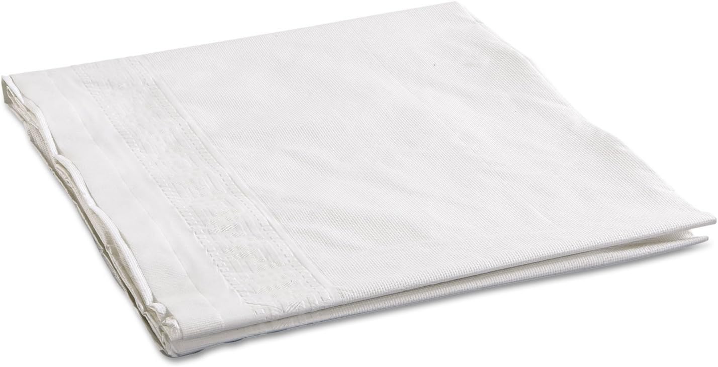 Hoffmaster Cellutex Tissue/Poly Paper Table Cover White 54" x 108" 210130 - 25/Case