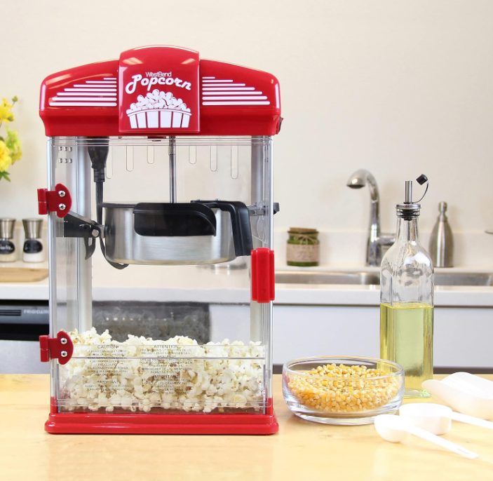 West Bend Theater Popcorn Machine Red 82515