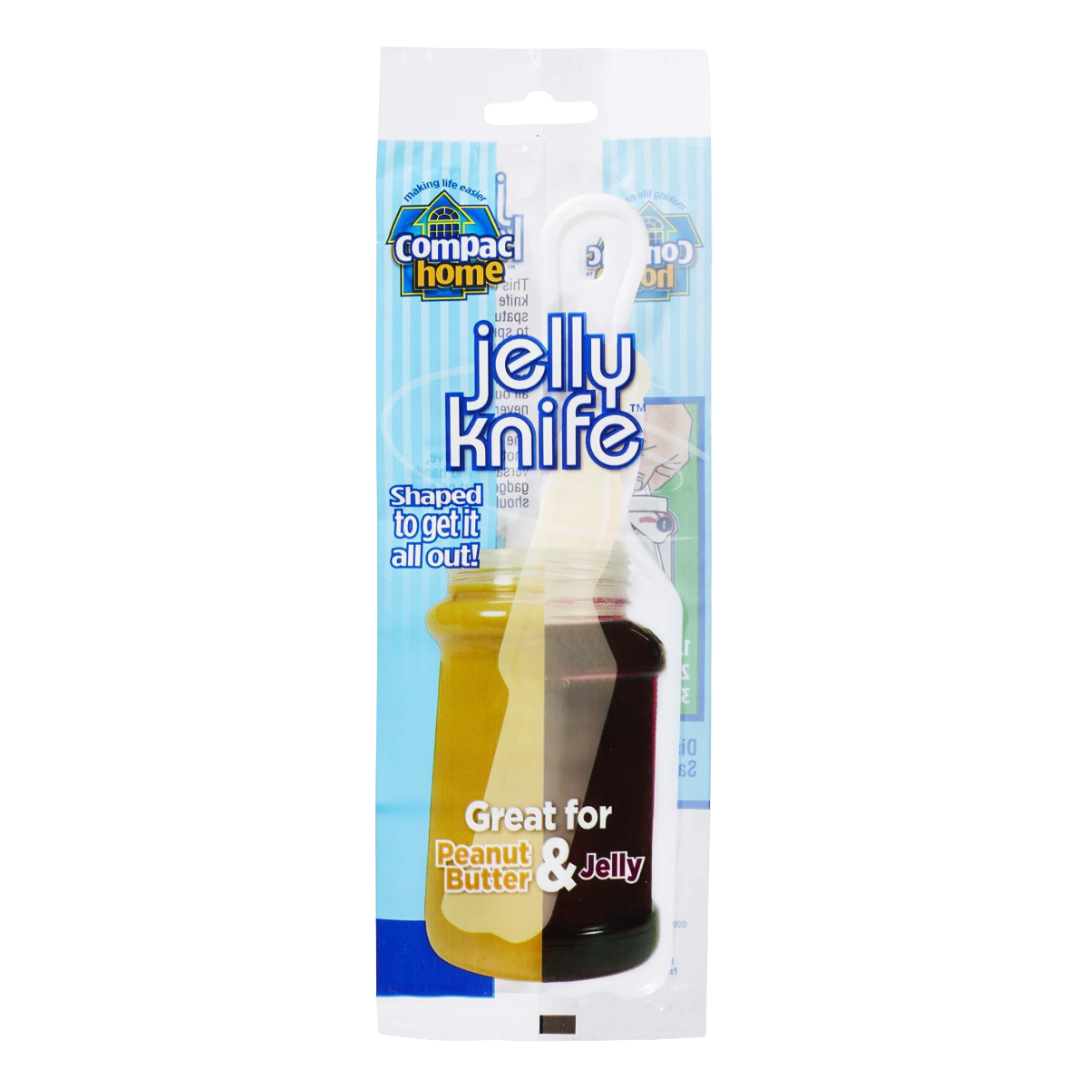 Compac Home Plastic Jelly Knife, 7.5"