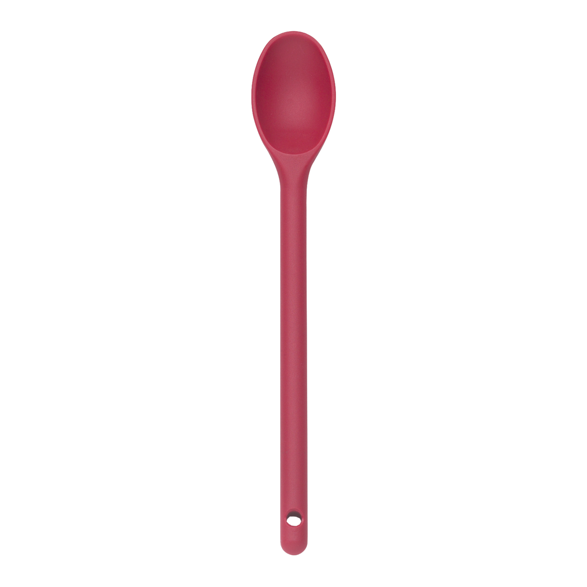 Browne 57538505 Heat Resistant Red Nylon Serving Spoon, 15"