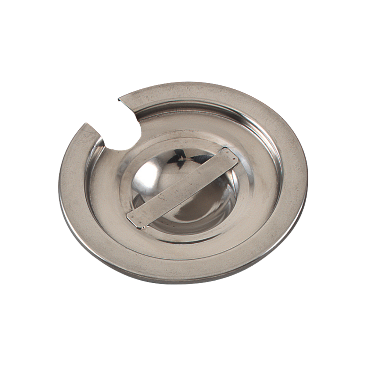 Browne 575592 Stainless Steel Notched Vegetable Inset Cover, 11 qt, 10.5"
