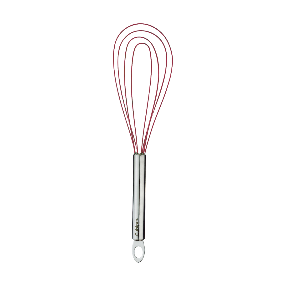 Browne 74697005 Cuisipro Silicone & Stainless Steel Flat Whisk, 10"
