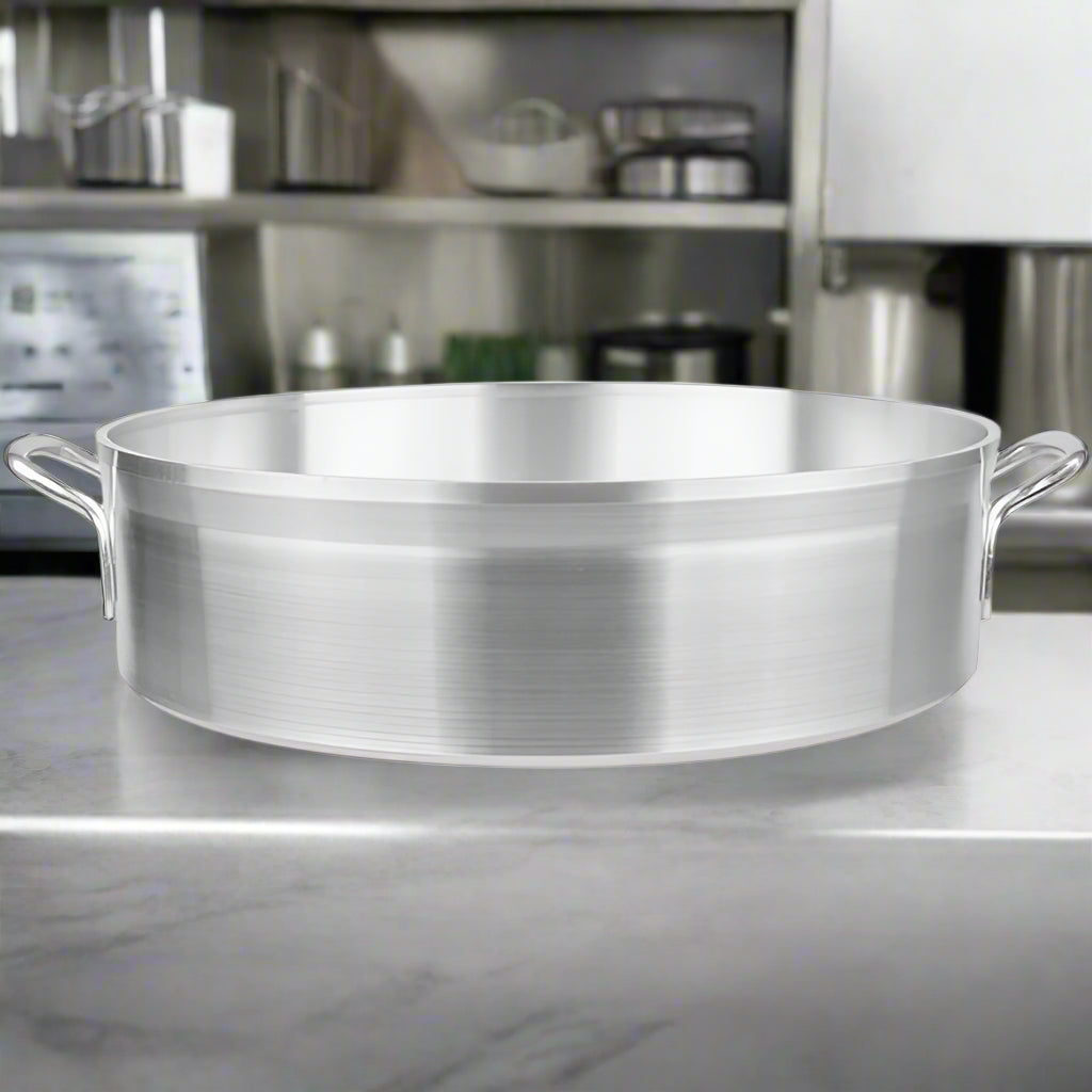Vollrath Aluminum Natural Finish Brazier 28 Qt. 67228