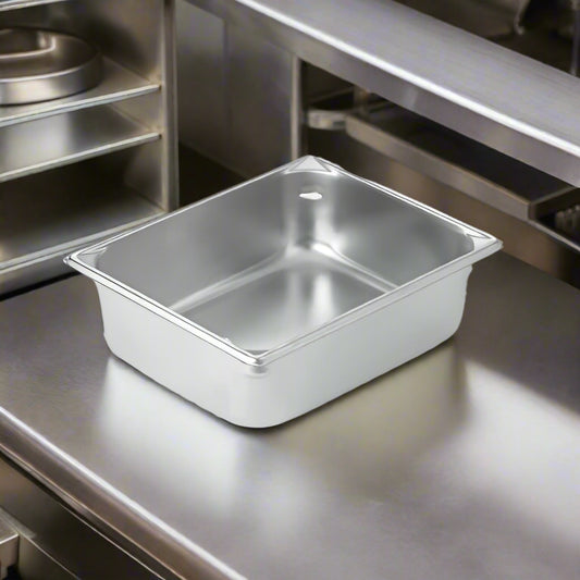 Super Pan V Steam Table Pan 1/2 Size 4" Deep 6.7 Qt. 30242