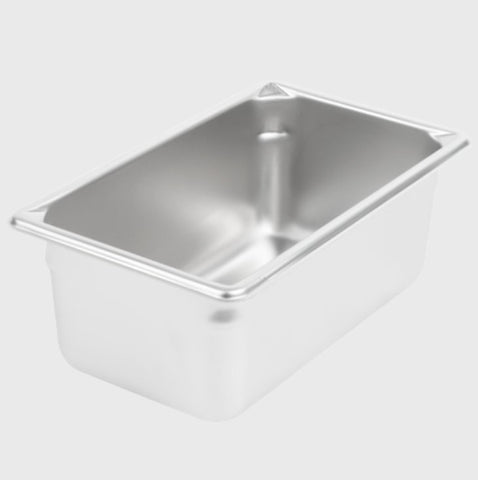 Super Pan V Steam Table Pan 1/4 Size 4" Deep Stainless Steel